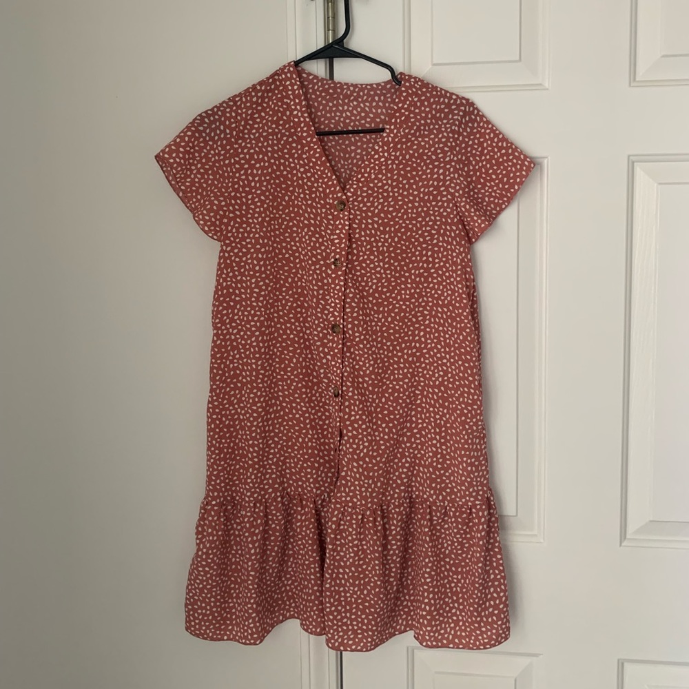 Amazon button up dress